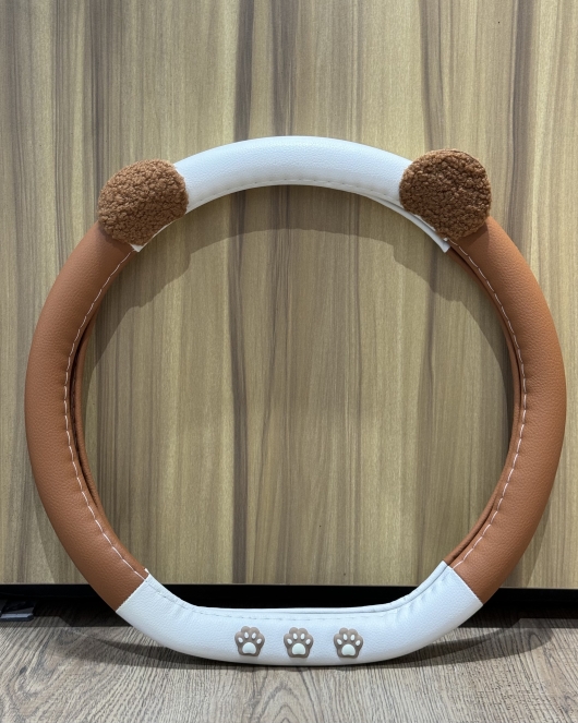 Dshape Cat Design Steering Wheel Cover