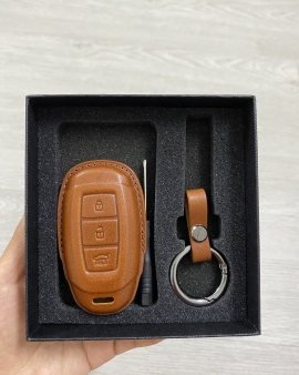 Hyundai Accent Sheep Skin leather keycase