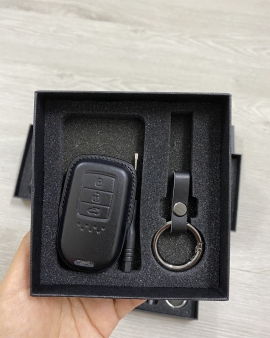 Honda 3 buttons leather keycase