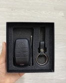 KIA 3 Buttons Sheep Skin leather keycase