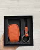KIA 5 Buttons Sheep Skin leather keycase