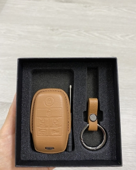KIA 5 Buttons Sheep Skin leather keycase