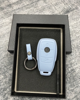 Mercedes Sheep Skin leather keycase