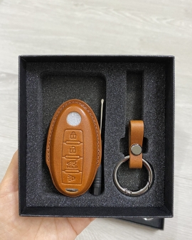 Nissan Sheep Skin leather keycase