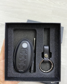 Nissan Sheep Skin leather keycase