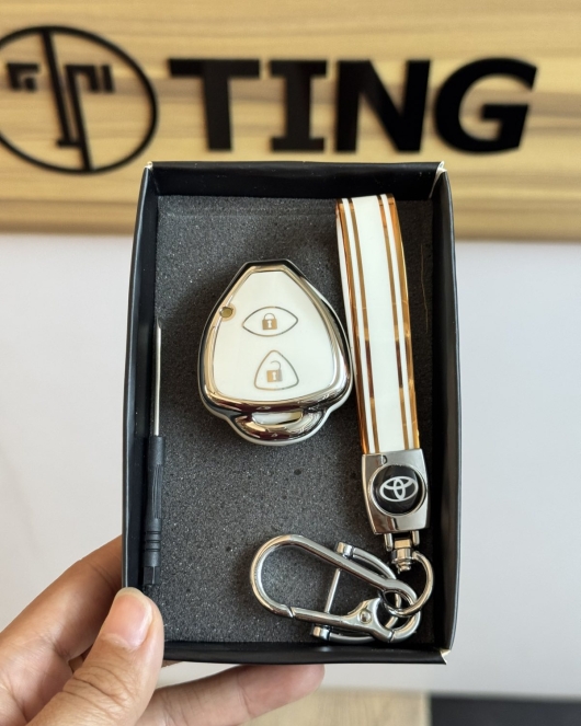 Belta Silver Line Keycase
