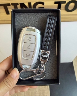 Accent 3 TPU Silver keycase