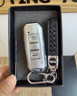 Captiva TPU Silver keycase