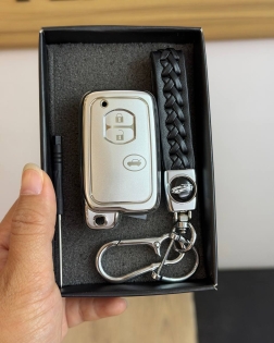 Wish TPU Silver keycase