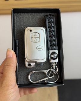 Wish TPU Silver keycase