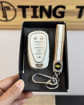 Chevrolet 5 Silver Line Keycase