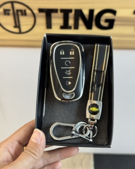 Chevrolet 5 Silver Line Keycase