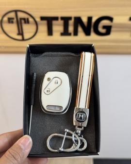 Honda သော့တံပါ Silver Line Keycase