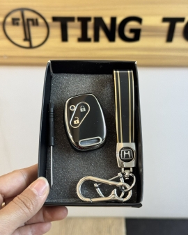 Honda သော့တံပါ Silver Line Keycase