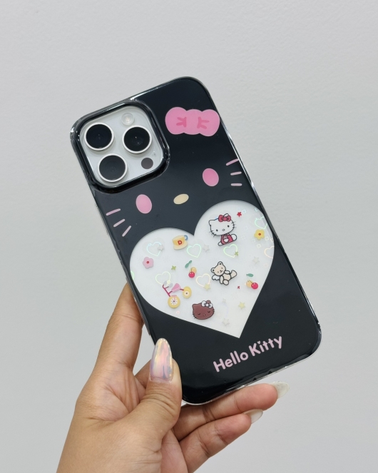 Hellokitty Black iPhone Cover