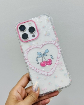 Cherry Heart iPhone Cover