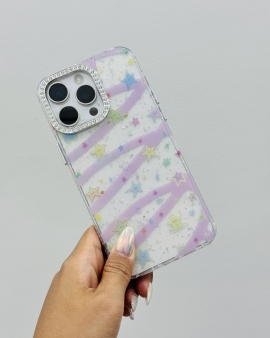 Purple Star iPhone Cover