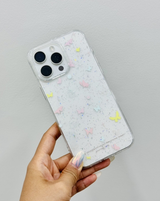 Butterfly Glitter iPhone Cover