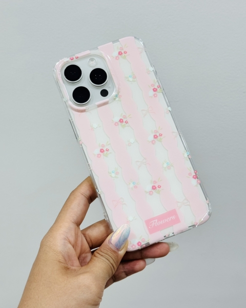 Pinky Flower iPhone Cover