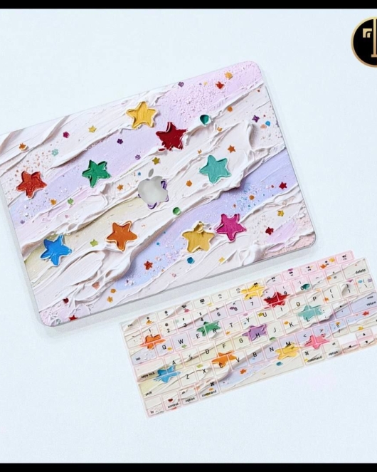 3D StarMacbook Cover