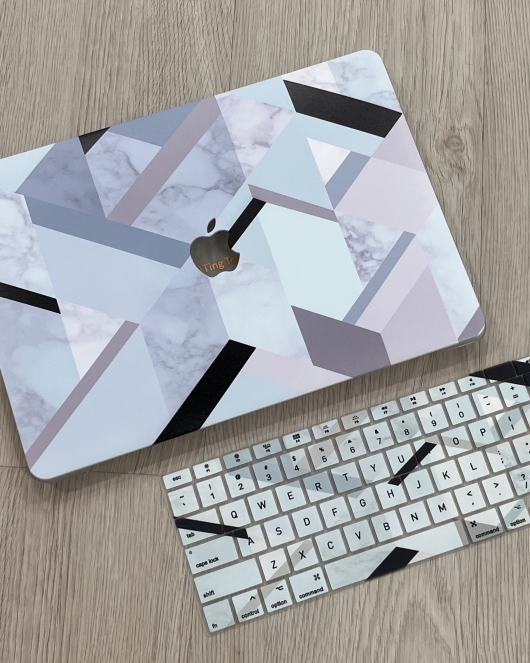 Blue Brick MacBook Cover