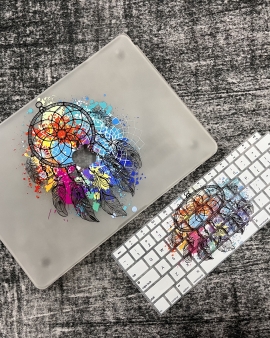 Dream-catcher Clear MacBook Cover