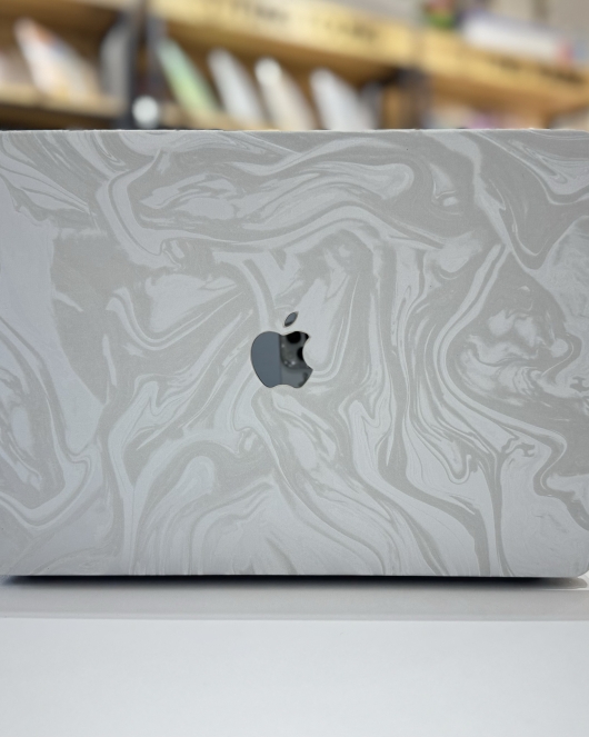 Velvet Grey Macbook Cover