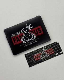 Black Bear MacBook Cover