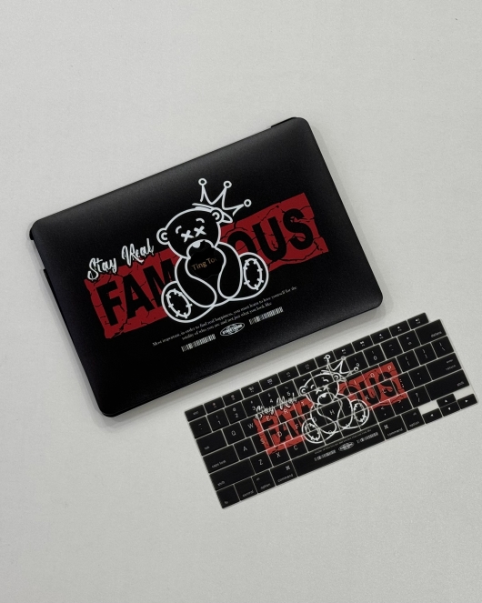 Black Bear MacBook Cover