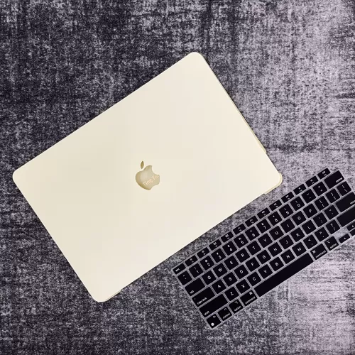Pastel yellow macbook case online
