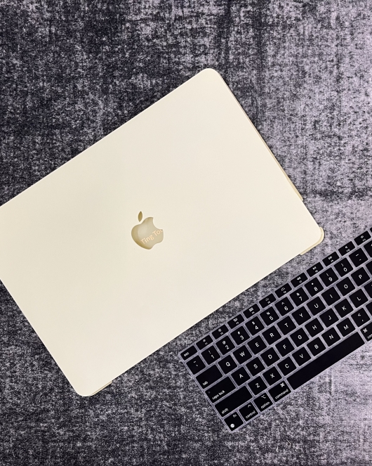 Light Yellow MacBook Cover