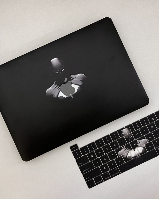 Batman Black MacBook Cover