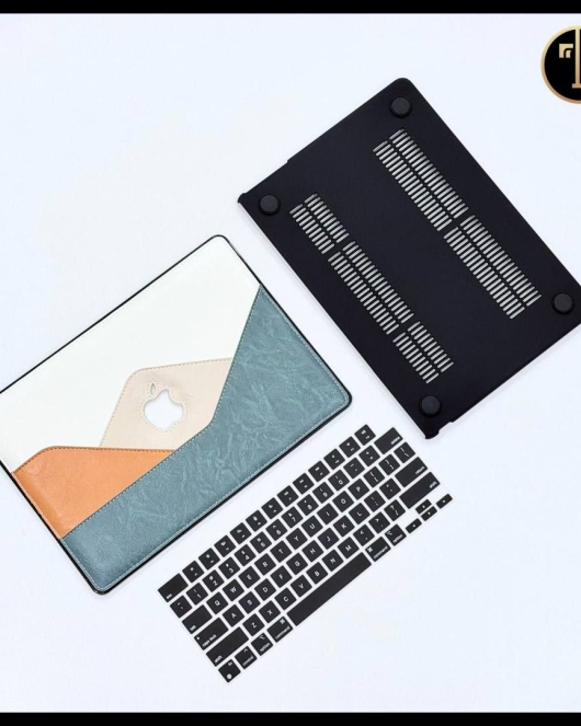 Leather Brown Macbook Cover