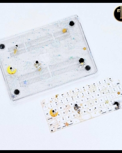 Clear Nasa Macbook Cover