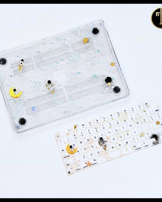 Clear Nasa Macbook Cover