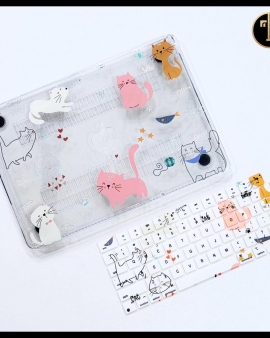 Cute Cat Macbook Cover