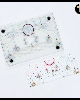 Dreamcatcher Clear Macbook Cover