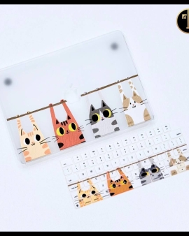 Four Cats Macbook Cover