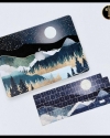 Moon Mountain Macbook Cover