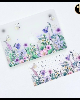 Flower ရောင်စုံ Macbook Cover