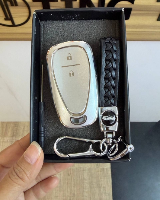 Chevrolet 2 Silver Line Keycase