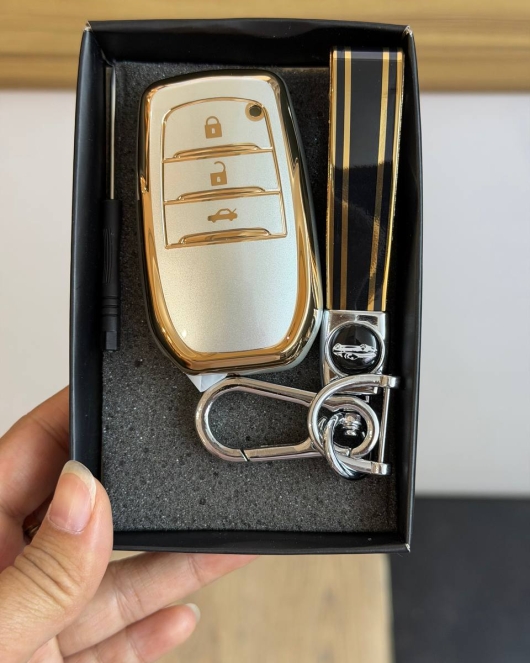 Toyota 3 Golden Line keycase
