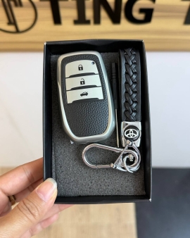 Toyota 3 Leather TPU keycase